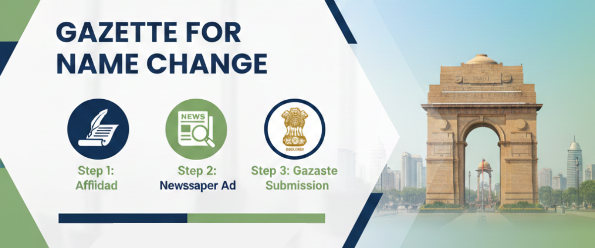 Gazette Name Change Process in Delhi