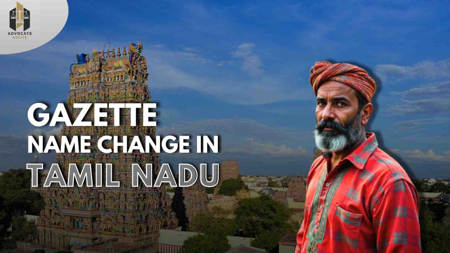 Gazette Name Change Tamil Nadu