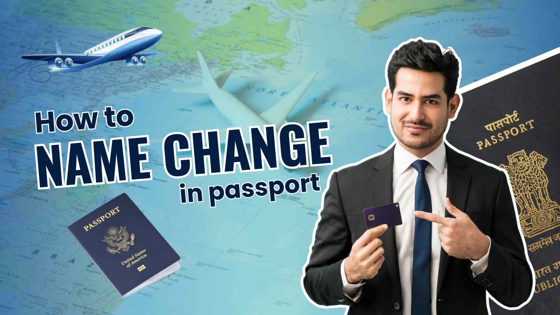 name change in passport