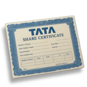Share Certificate Name Change - How to Update Name on Share Certificate