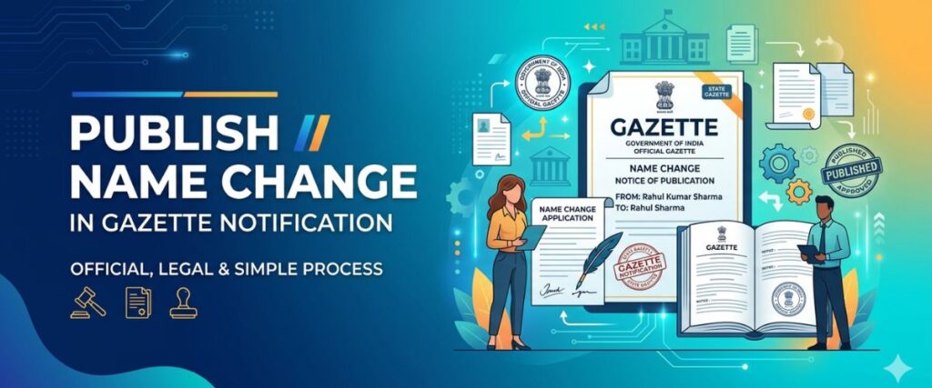 How to Get Gazette Name Change Online