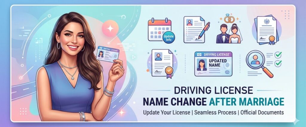Driving License Name Change After Marriage