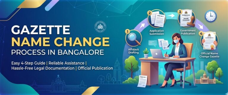 Gazette Name Change Process in Bangalore